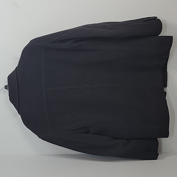 CHAPS Charcoal Gray Wool Coat - Picture 10 of 12